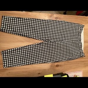Gingham Dress Pants